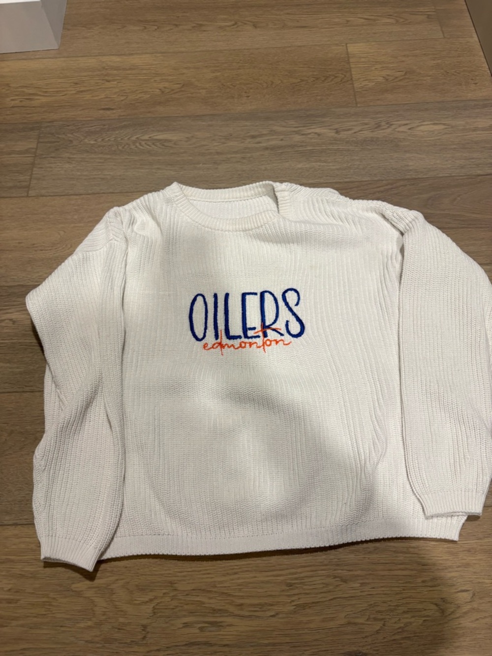 Edmonton Oilers Knit Sweater